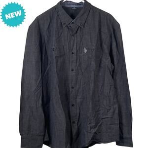 U.S. Polo Assn. Shirt Men's Size XL Classic Fit Long Sleeve Button-Down Logo NEW